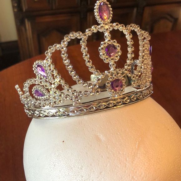 6 headbands for dress up/ Unicorn, Bunny, Cat, Crown, Puff Balls,tail, giraffe - Picture 2 of 16